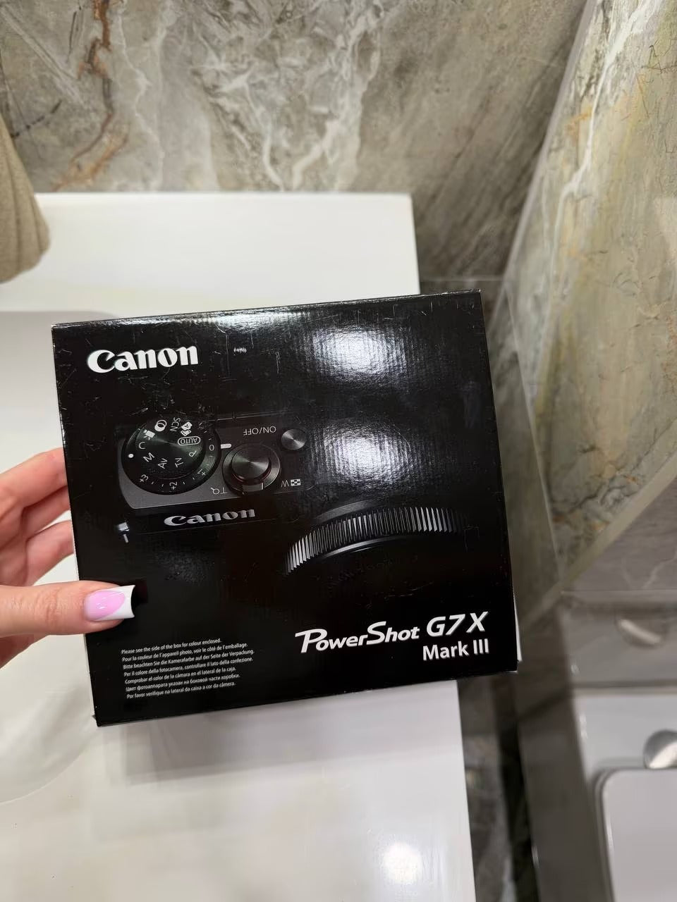 Canon PowerShot G7 X Mark III – 4K Vlogging & Compact Camera, Black