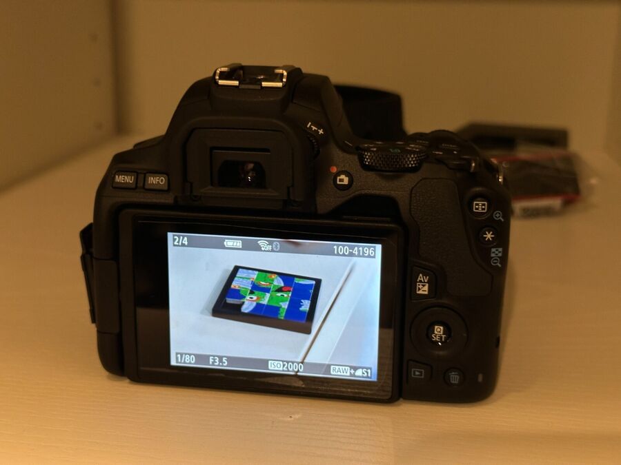 Canon EOS Rebel SL3 250D DSLR Camera (Body) Black